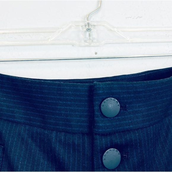 Laundry by shelli segal size L striped button fly pants - Picture 4 of 6